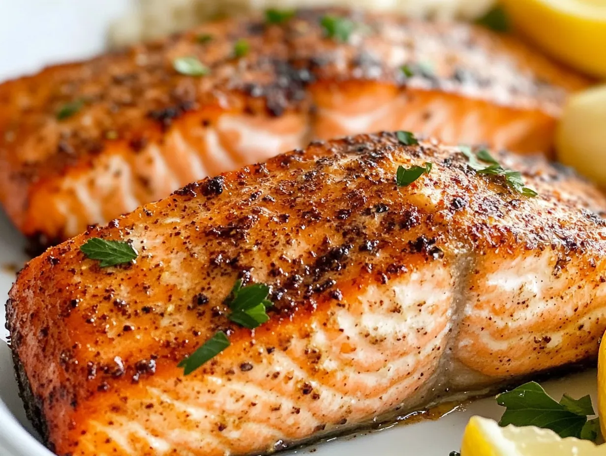 Air Fryer Salmon: Your New Favorite Weeknight Wonder finished dish