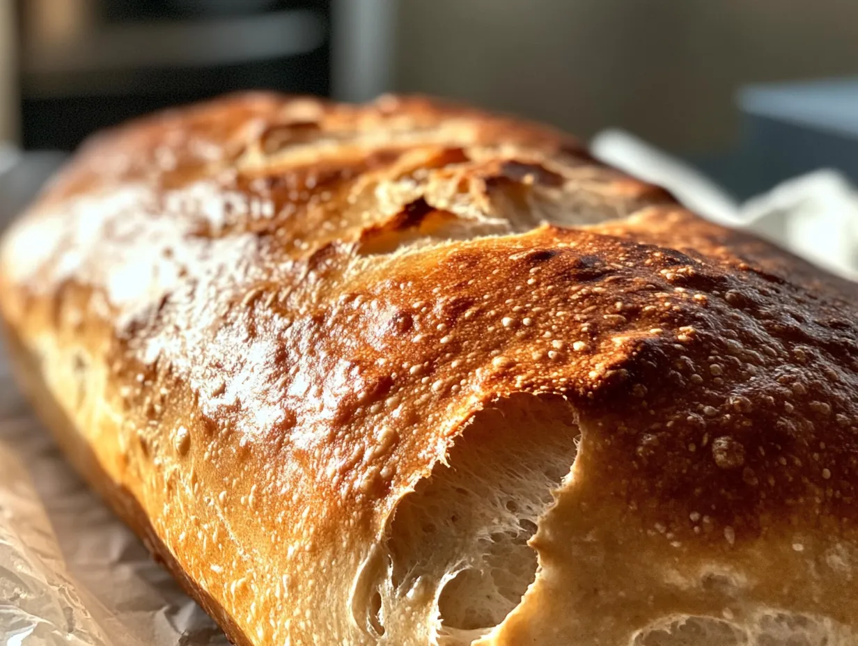 Bake Fluffy Bread in 20 Minutes: Your Quick Homemade Loaf finished dish