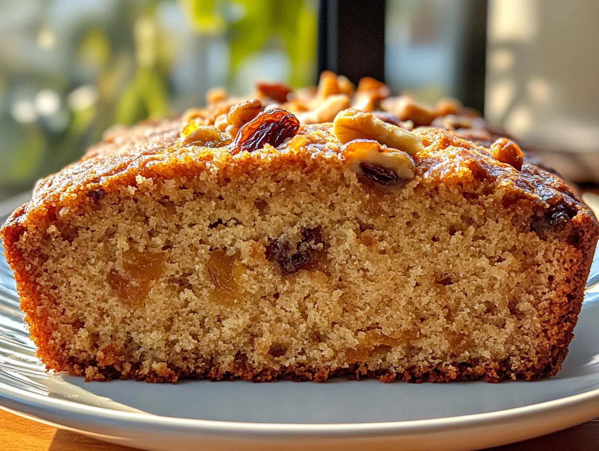 Bake the Best Moist & Flavorful Applesauce Cake Today! finished dish