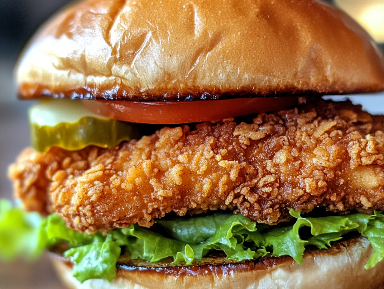 Crispy Cajun Chicken Sandwich: Your New Weeknight Dinner Hero! step by step