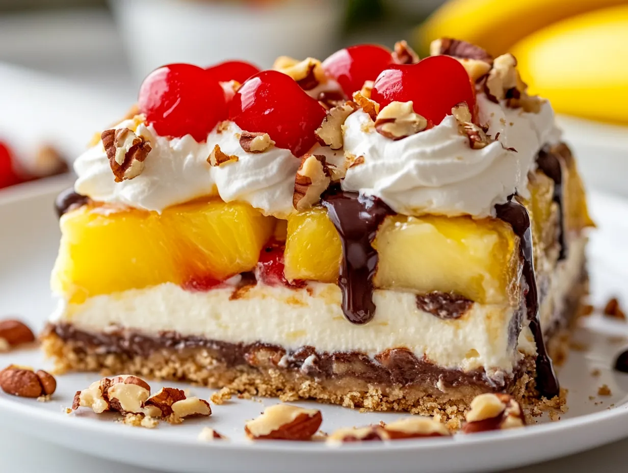 Easy No-Bake Banana Split Dessert: Your Sweetest Summer Dream