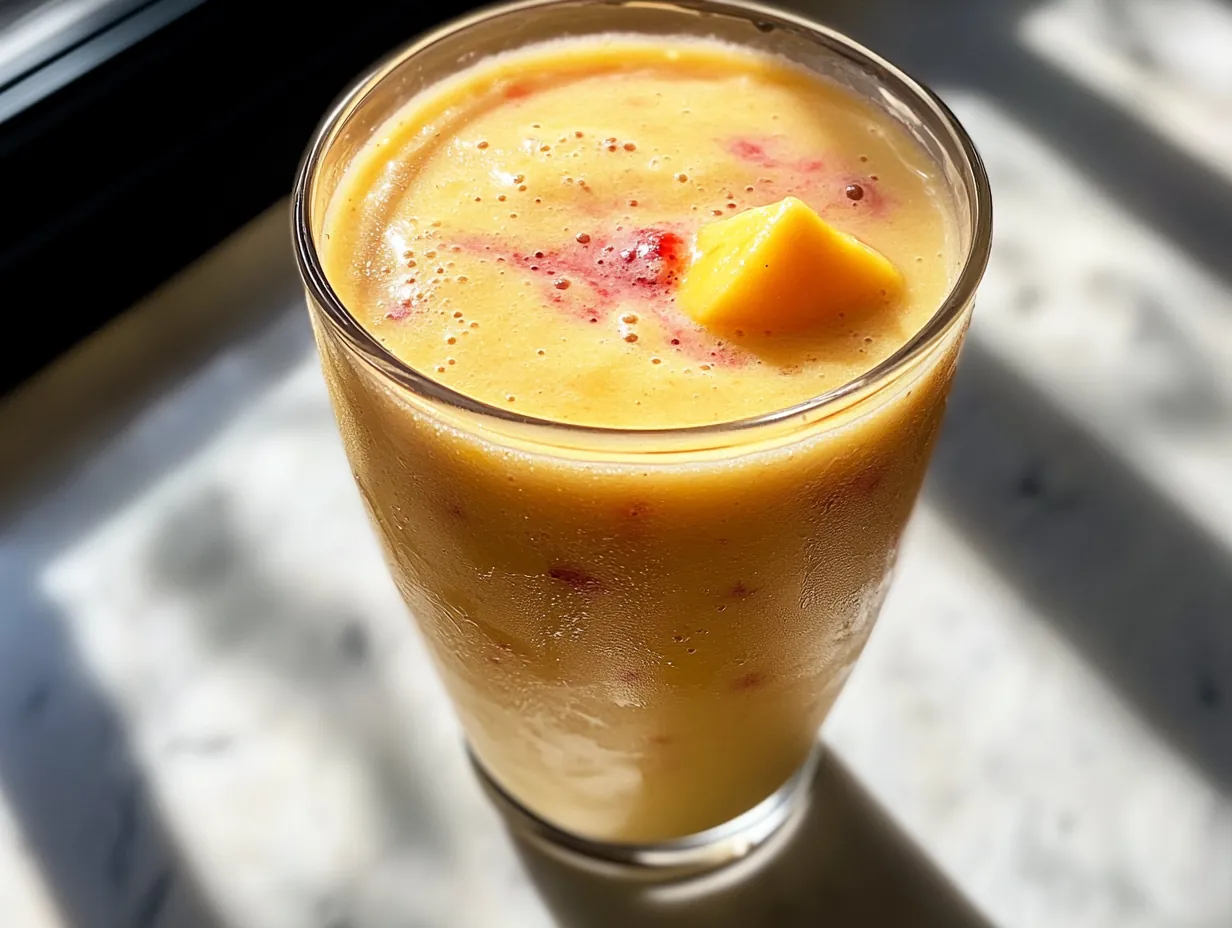 Escape to the Tropics: Mango Strawberry Piña Colada Recipe
