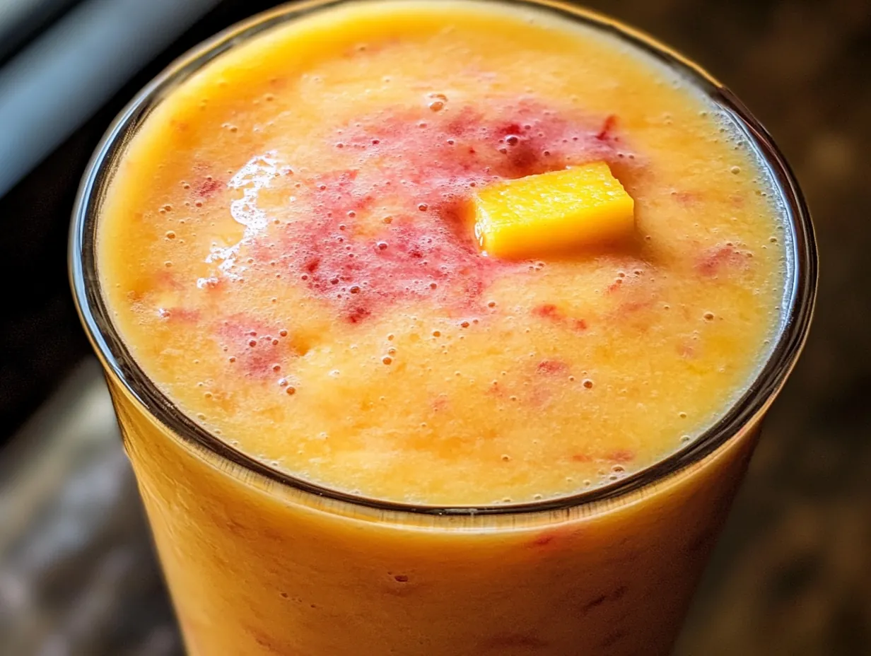Escape to the Tropics: Mango Strawberry Piña Colada Recipe step by step