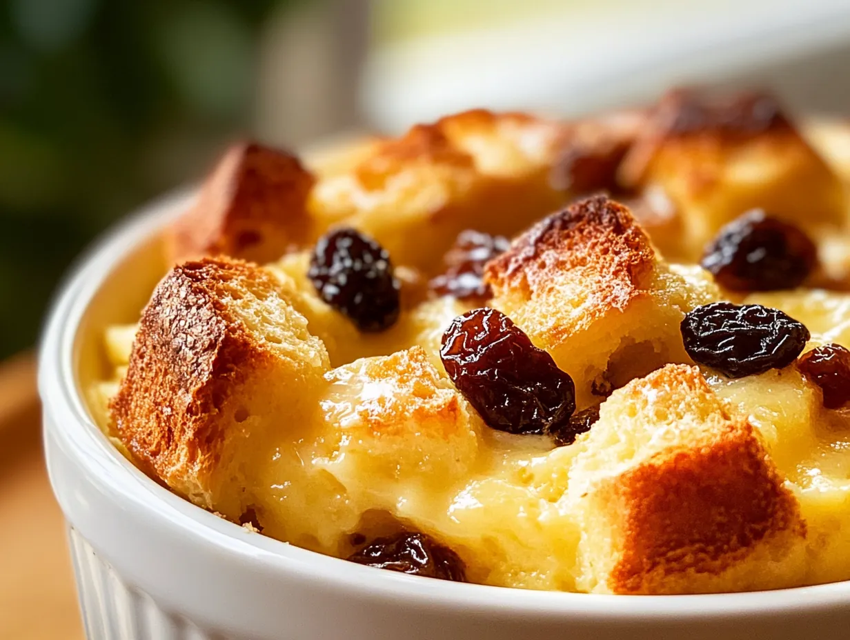 Grandma's Classic Bread Pudding: Southern Comfort Dessert step by step