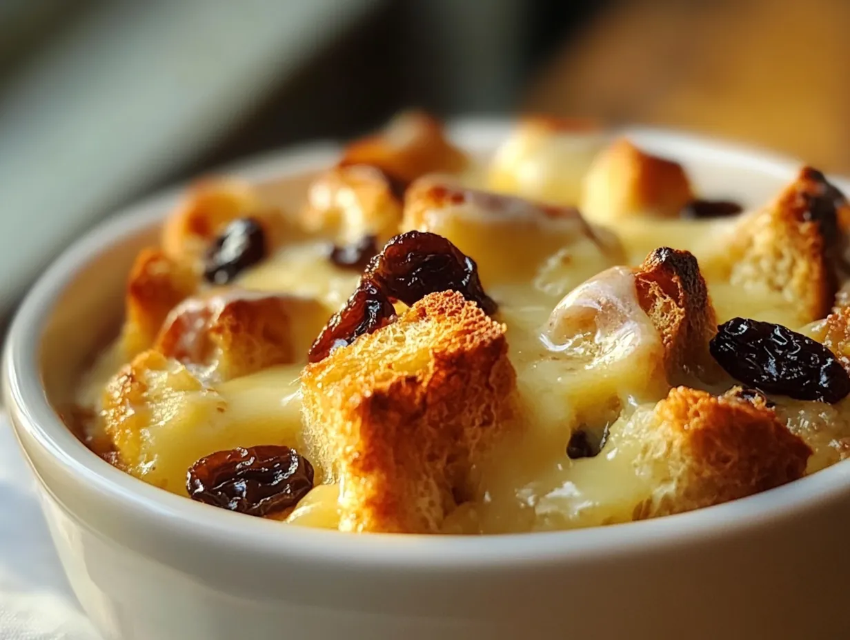 Grandma's Classic Bread Pudding: Southern Comfort Dessert