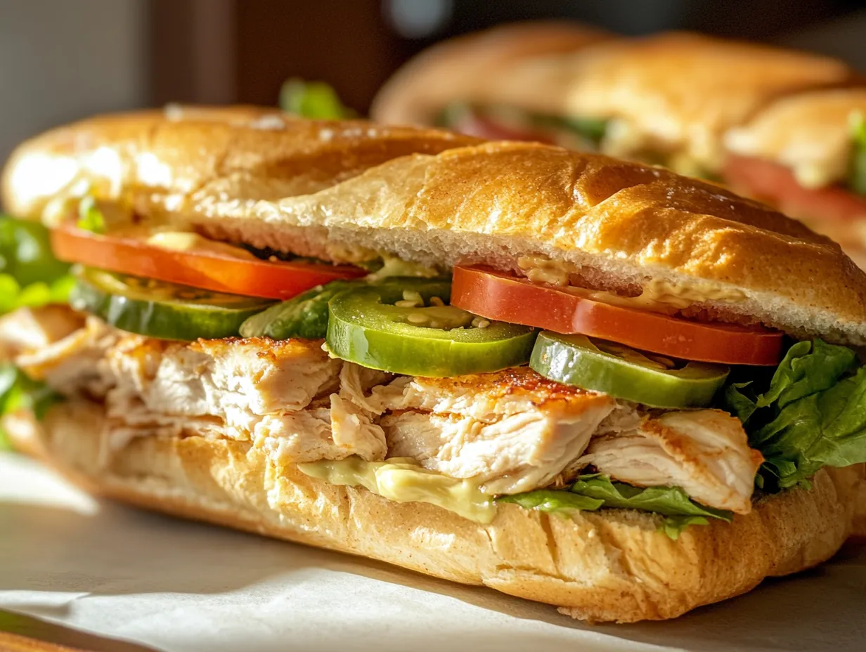 Unbeatable Chicken Torta Sandwich: Your New Lunchtime Obsession finished dish