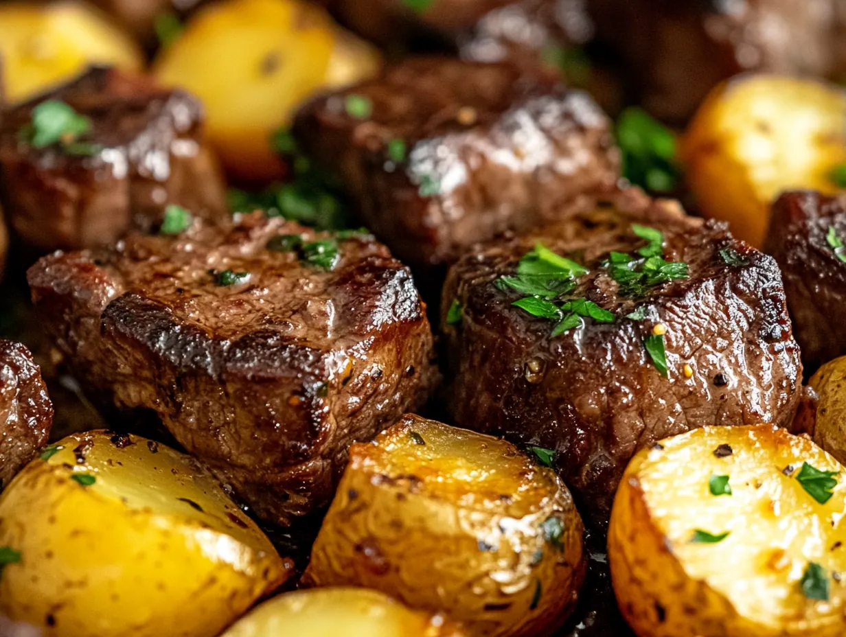 Unforgettable Garlic Steak Bites and Potatoes: Your New Favorite Meal