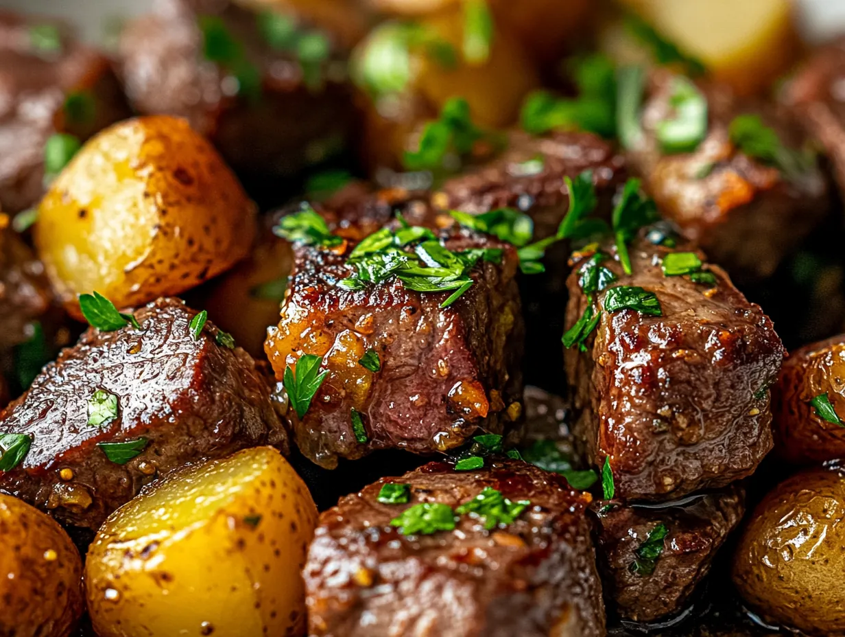 Unforgettable Garlic Steak Bites and Potatoes: Your New Favorite Meal