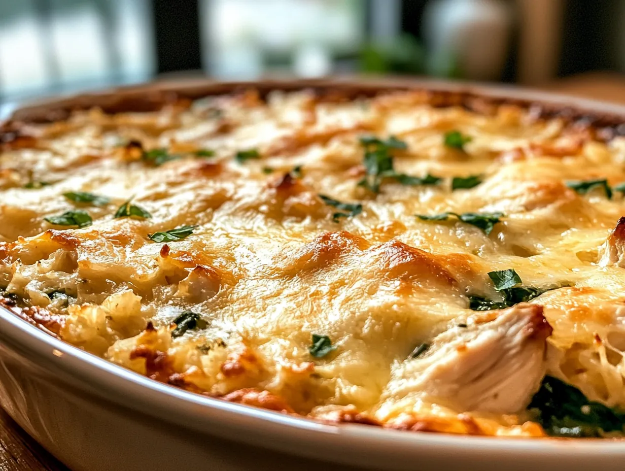 Unleash Flavor: Your Healthy Chicken Cauliflower Rice Casserole step by step