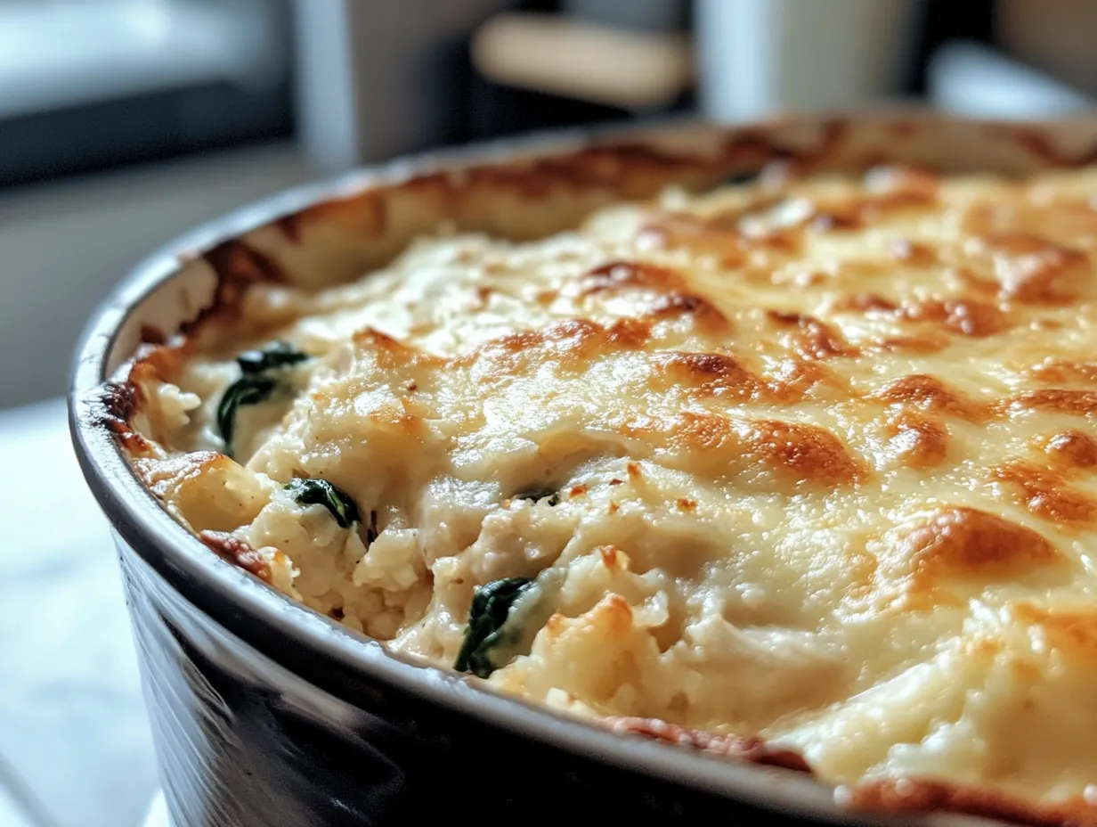 Unleash Flavor: Your Healthy Chicken Cauliflower Rice Casserole Awaits