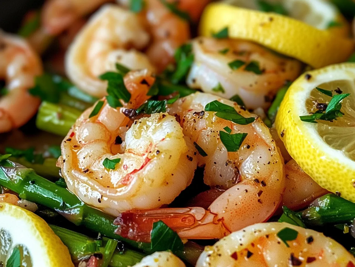 Zesty Lemon Garlic Shrimp and Asparagus: Your 20-Minute Dinner Hero